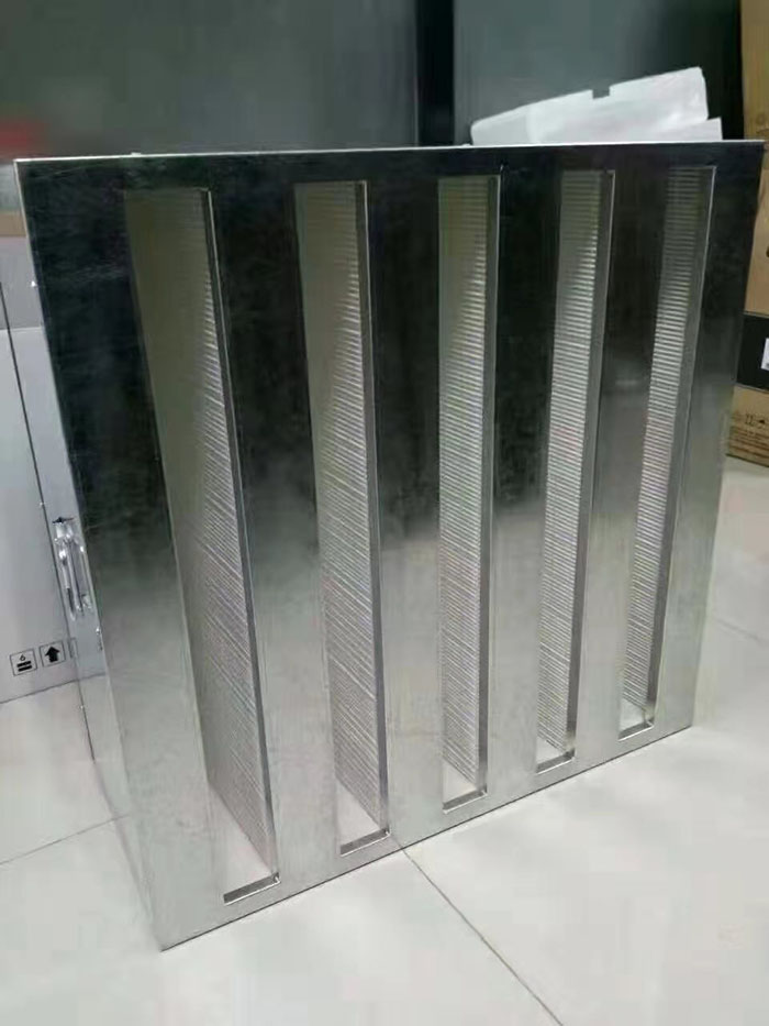 V型高效空氣過濾器又稱W型高效過濾器，箱式高效過濾器，W型V型組合式高效過濾器